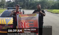 Patroli Mobile Kamtibmas Cipta Kondisi Wilayah Hukum Polsek Batu Aji perihal 3 C – Curat, Curas, Curanmor ke Masyarakat