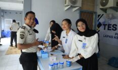 Lapas Batam Gelar Apel Ikrar Pemasyarakatan Bersih Dari Handphone Ilegal Narkoba dan Penipuan